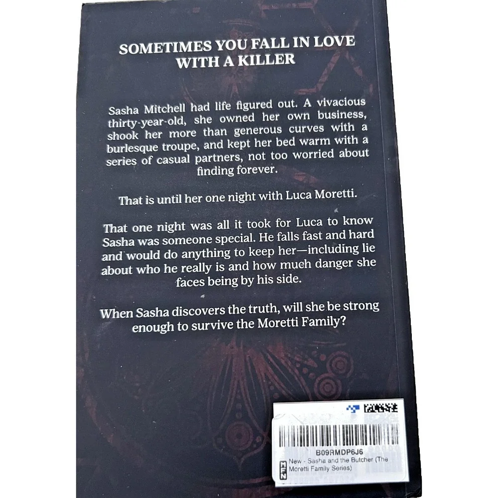 Sasha and the Butcher The Moretti‎ Family Series Book 1